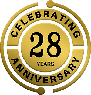 28 Anniversary Logo